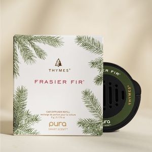 THYMES FOR PURA CAR DIFFUSER REFILL FRASIER FIR NWT